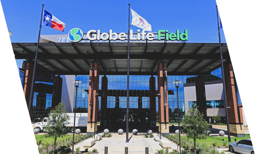 Globe Life Field- Home of the Texas Rangers in Arlington